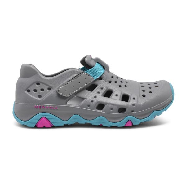 Merrell Canada Hydro Canyon Sandal-Grey/Turquoise - Click Image to Close