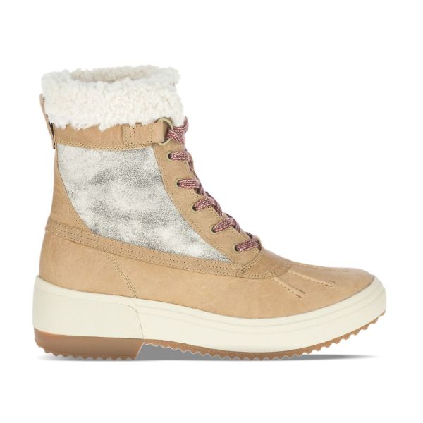 Merrell Canada Haven Mid Lace Polar Waterproof-Camel - Click Image to Close