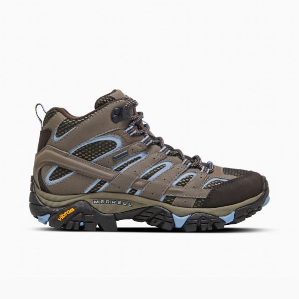 Merrell Canada Moab 2 Mid GORE-TEX®-Brindle - Click Image to Close