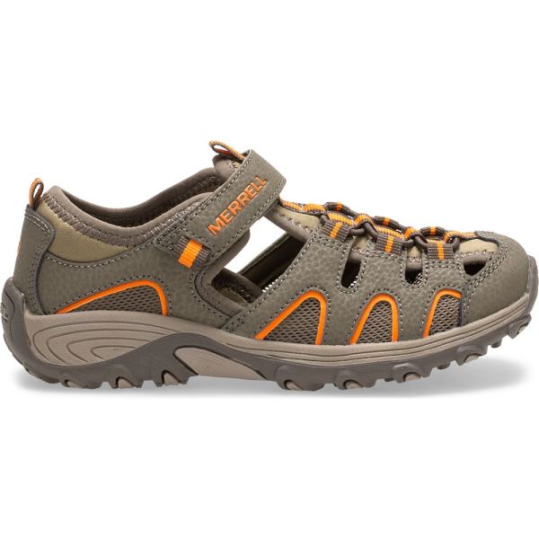 Merrell Canada Hydro H2O Hiker Sandal-Gunsmoke/Orange