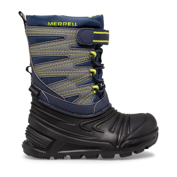 Merrell Canada Snow Quest Lite 3.0 Jr Waterproof-Navy/Black/Grey - Click Image to Close