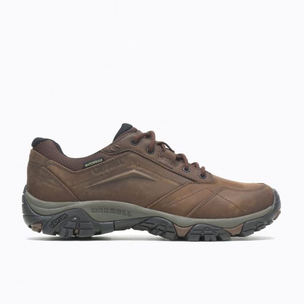 Merrell Canada Moab Adventure Lace Waterproof Wide Width-Dark Earth - Click Image to Close