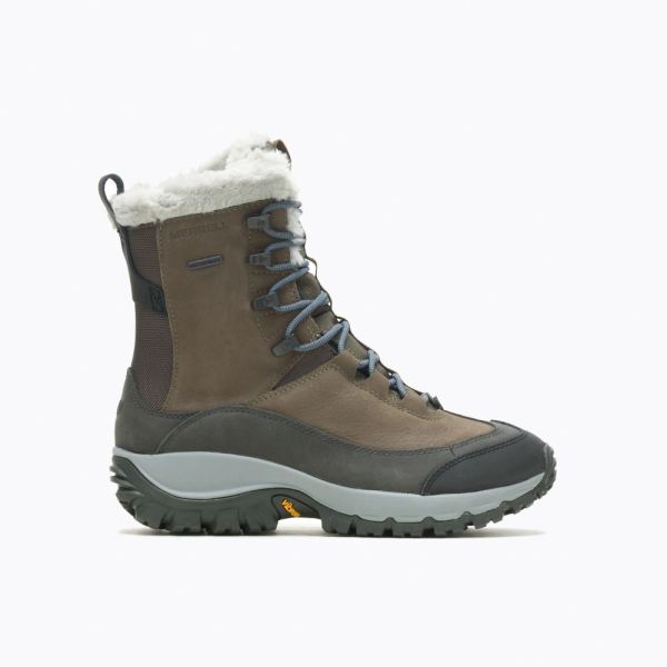 Merrell Canada Thermo Rhea Mid Waterproof-Olive - Click Image to Close