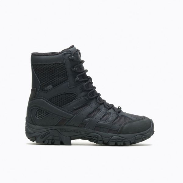 Merrell Canada Moab 2 8" Tactical Waterproof Boot-Black