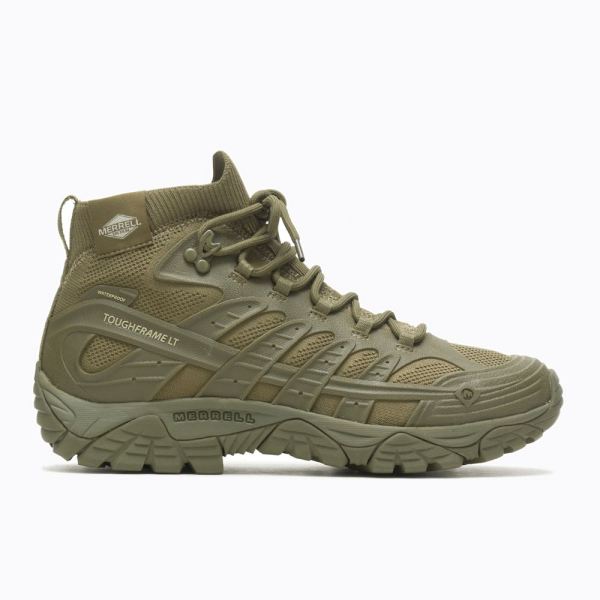 Merrell Canada Moab Velocity Tactical Mid Waterproof-Olive