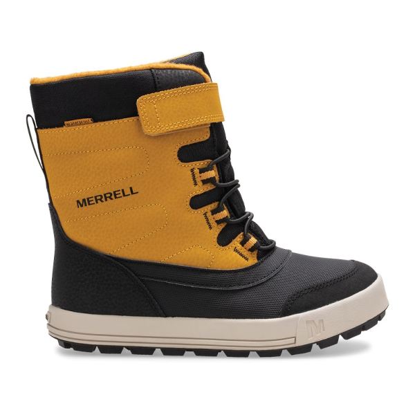 Merrell Canada Snow Storm Waterproof Boot-Wheat - Click Image to Close