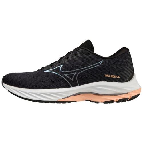 MIZUNO WOMEN'S WAVE RIDER 26 RUNNING SHOE-ODYSSEY GREY-QUICKSILVER (9ZQS) | CANADA OUTLET