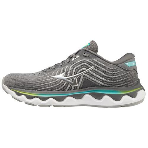 MIZUNO WOMEN'S WAVE HORIZON 6 RUNNING SHOE-ULTIMATE GREY-SILVER (UG73) | CANADA OUTLET