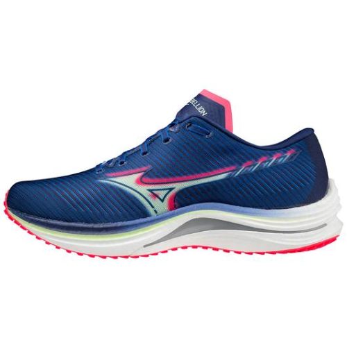 MIZUNO MEN'S WAVE REBELLION RUNNING SHOE-PRINCESS BLUE-PARADISE PINK (PR1A) | CANADA OUTLET