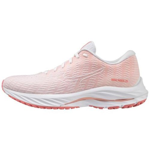 MIZUNO WOMEN'S WAVE RIDER 26 SSW RUNNING SHOE-WHITE-VAPOROUS GREY (00VG) | CANADA OUTLET