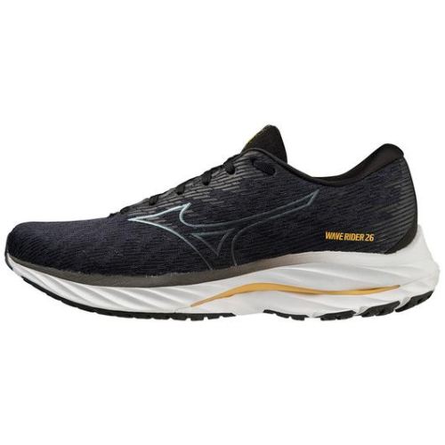 MIZUNO MEN'S WAVE RIDER 26 RUNNING SHOE-ODYSSEY GREY-METALLIC GREY (9ZMG) | CANADA OUTLET