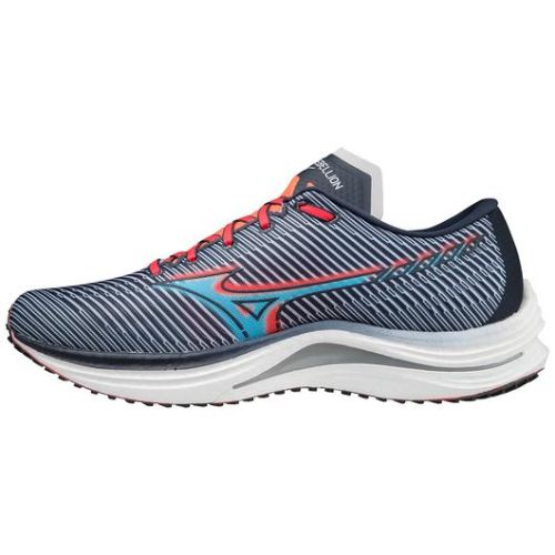 MIZUNO MEN'S WAVE REBELLION RUNNING SHOE-INDIA INK-SCUBA BLUE (53SC) | CANADA OUTLET