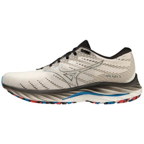 MIZUNO MEN'S WAVE RIDER 26 RUNNING SHOE-SNOW WHITE (0D0D) | CANADA OUTLET