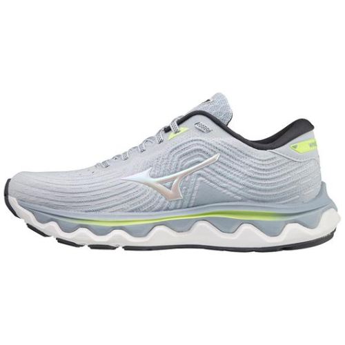 MIZUNO WOMEN'S WAVE HORIZON 6 RUNNING SHOE-HEATHER-WHITE (HE00) | CANADA OUTLET