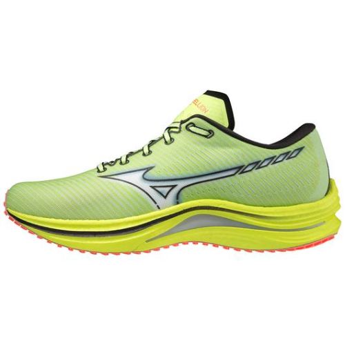 MIZUNO MEN'S WAVE REBELLION RUNNING SHOE-NEO LIME (4M4M) | CANADA OUTLET