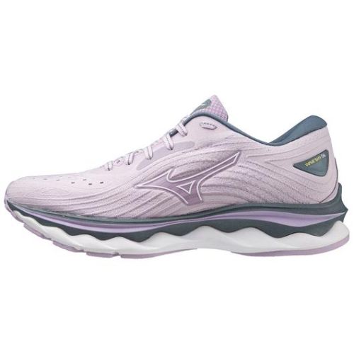 MIZUNO WOMEN'S WAVE SKY 6 RUNNING SHOE-PASTEL LILAC-WHITE (6C00) | CANADA OUTLET