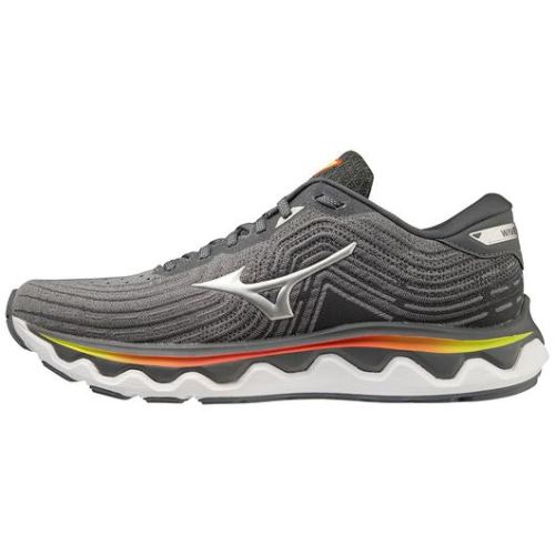 MIZUNO MEN'S WAVE HORIZON 6 RUNNING SHOE-ULTIMATE GREY-SILVER (UG73) | CANADA OUTLET