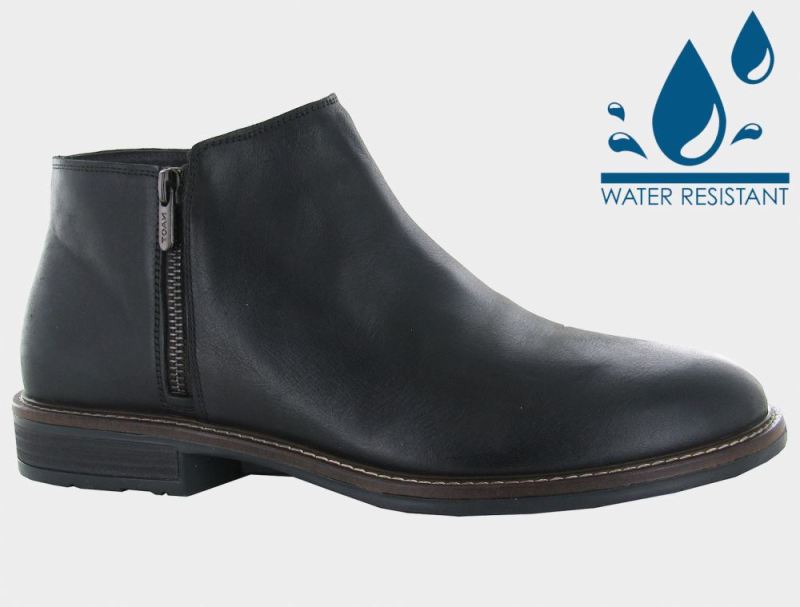 Naot | General-Water Resistant Black Lthr - Click Image to Close