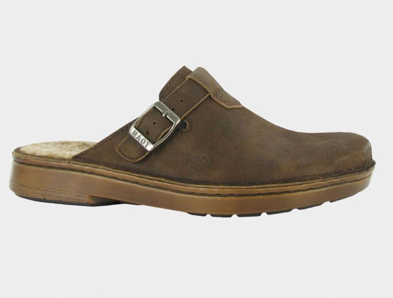 Naot | Martos-Antique Brown Suede