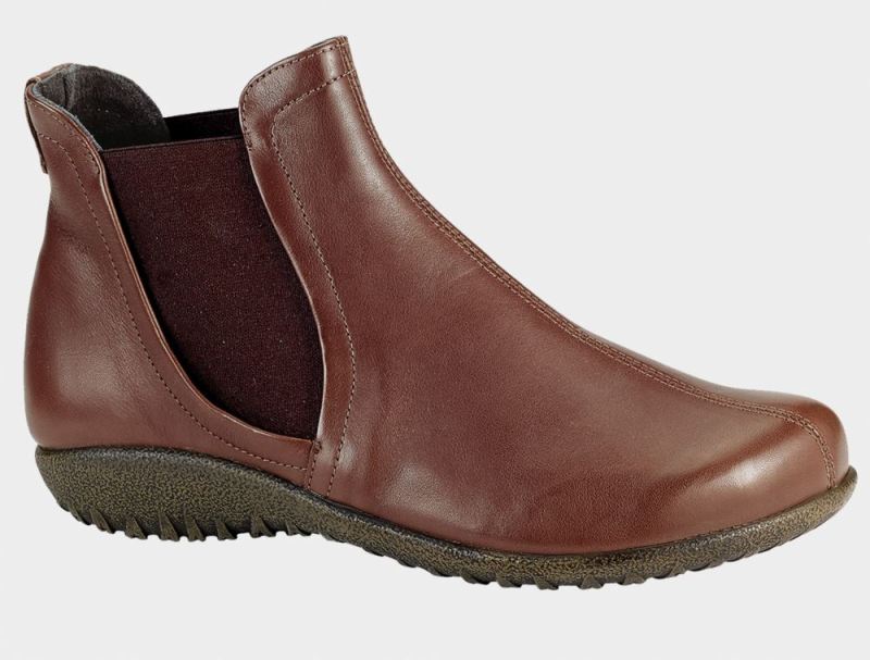 Naot | Remana-Toffee Brown Leather - Click Image to Close