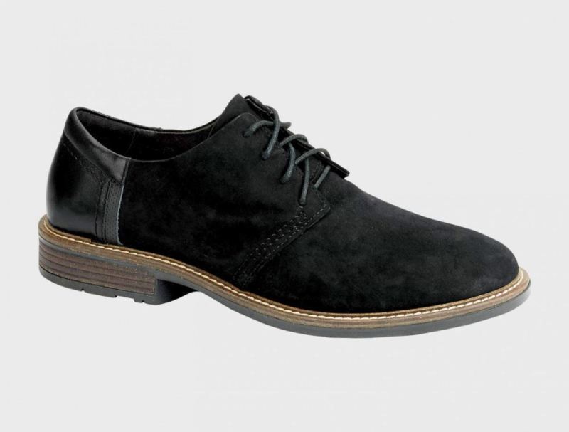 Naot | Chief-Black Velvet Nubuck / Black Raven / Onyx