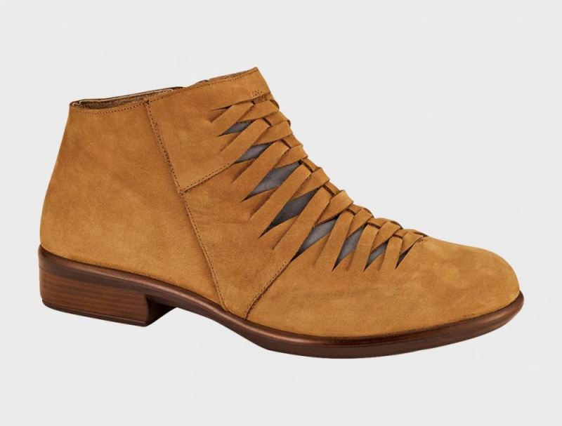 Naot | Leveche-Amber Nubuck / Shiitake Nubuck - Click Image to Close