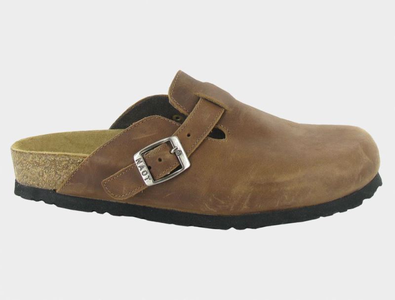 Naot | Spring-Saddle Brown Leather - Click Image to Close