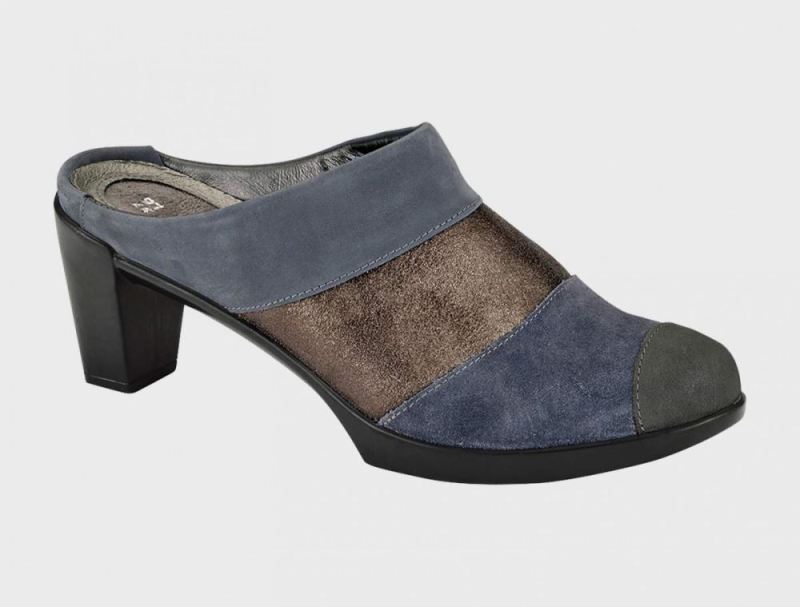 Naot | Fortuna-Feathery Blue / Gray Shimmer / Midnight Blue / Shadow Gray - Click Image to Close