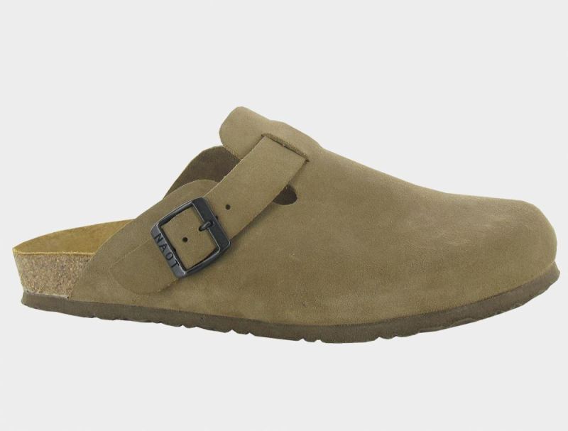 Naot | Men's Spring-Taupe Suede - Click Image to Close