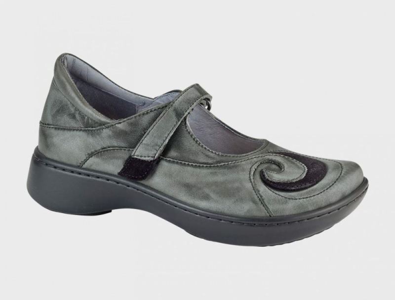 Naot | Sea-Vintage Smoke Lthr / Black Suede