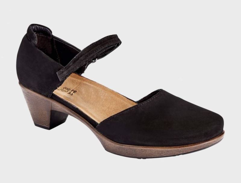 Naot | Karma-Black Velvet Nubuck - Click Image to Close