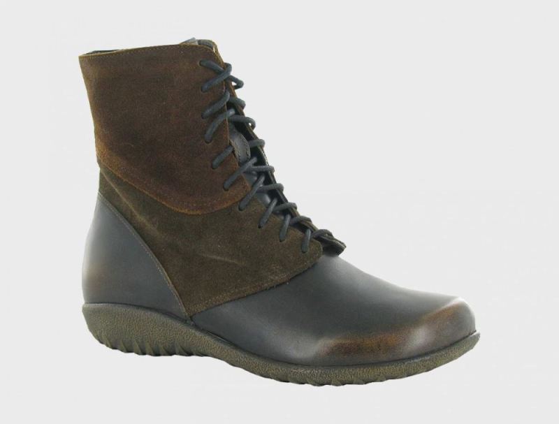 Naot | Atopa-Volcanic Brown / Hash Suede / Seal Brown - Click Image to Close