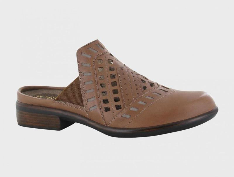 Naot | Sharkia-Mocha Rose Lthr / Stone Nubuck