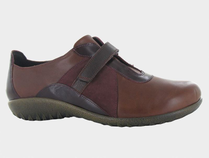 Naot | Amiria-Soft Chestnut Lthr / Violet Nubuck / Bordeaux Lthr / Soft Brown Lthr / Bordeaux Lthr / Soft Chestnut Lthr - Click Image to Close