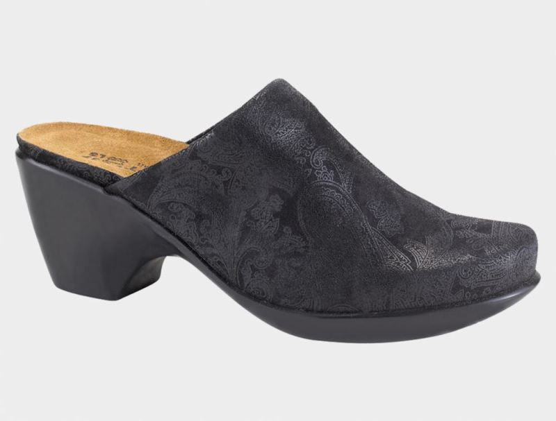 Naot | Dream-Black Lace Nubuck - Click Image to Close