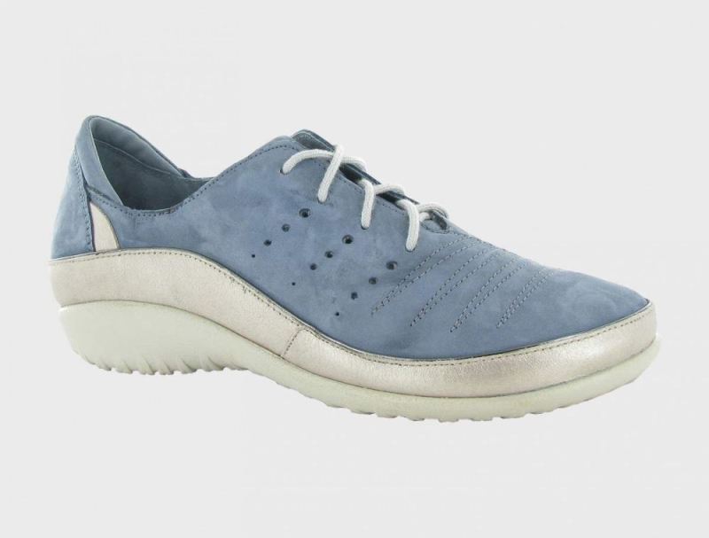 Naot | Kumara-Feathery Blue Nubuck / Stardust Lthr