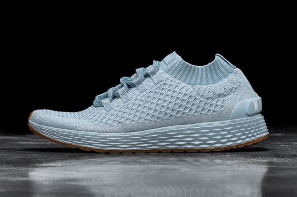 NOBULL WOMEN'S SHOES ICE BLUE KNIT RUNNER | CANADA OUTLET