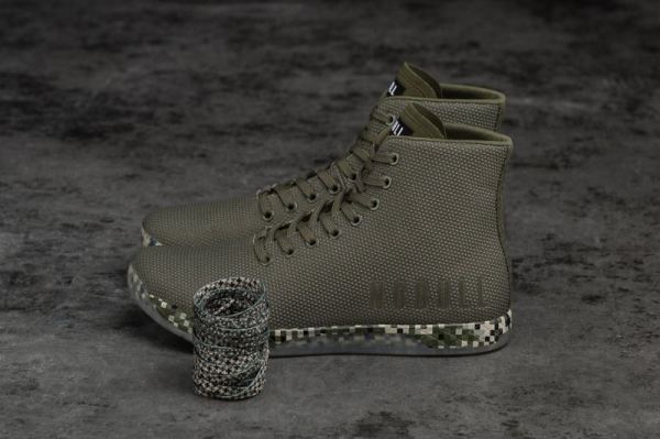 NOBULL WOMEN'S SHOES HIGH-TOP ARMY PIXEL TRAINER | CANADA OUTLET