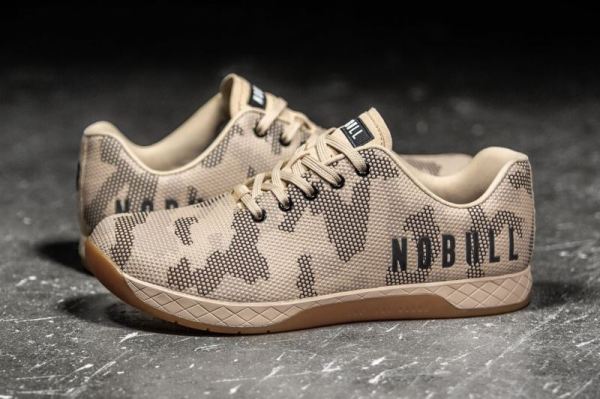 NOBULL WOMEN'S SHOES SAND CAMO TRAINER | CANADA OUTLET - Click Image to Close