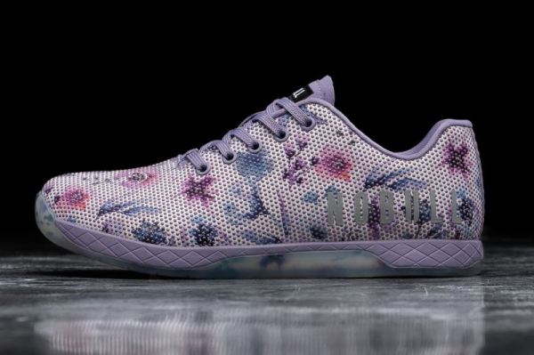 NOBULL MEN'S SHOES WATERCOLOR FLORAL TRAINER | STYLISH OUTLET