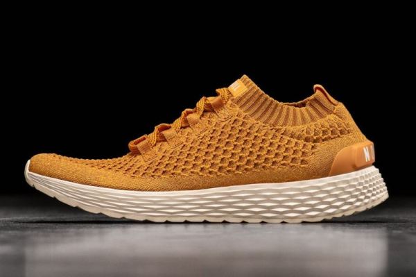 NOBULL MEN'S SHOES GOLDEN KNIT RUNNER | STYLISH OUTLET