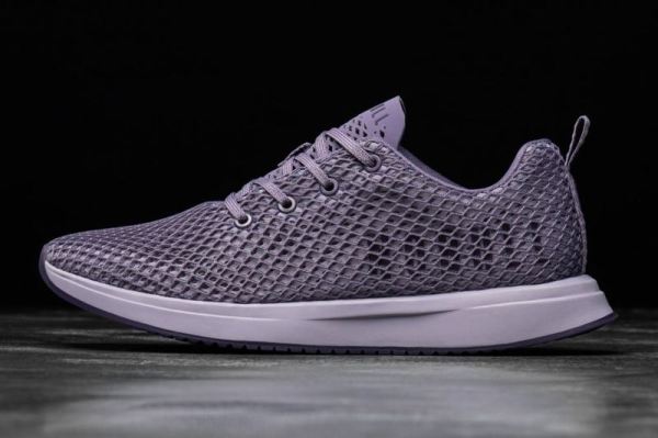 NOBULL MEN'S SHOES LAVENDER MESH RUNNER | STYLISH OUTLET