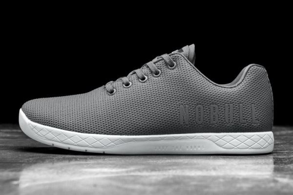 NOBULL WOMEN'S SHOES DARK GREY WHITE TRAINER | CANADA OUTLET - Click Image to Close