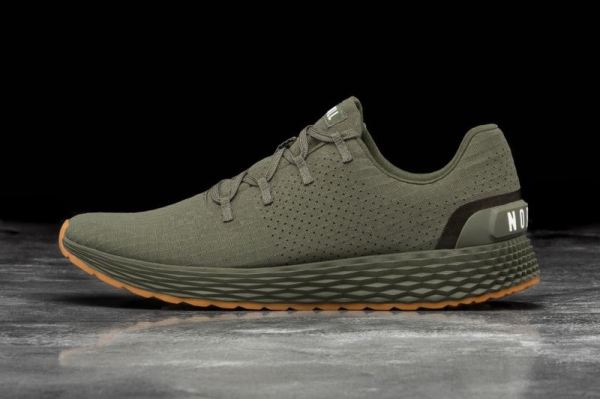 NOBULL WOMEN'S SHOES ARMY GUM RIPSTOP RUNNER | CANADA OUTLET