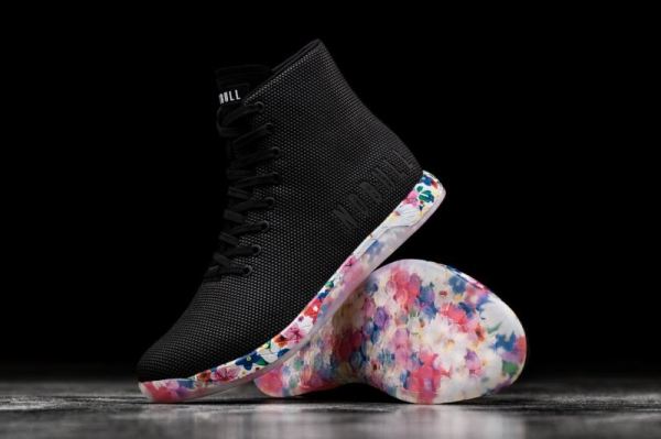 NOBULL MEN'S SHOES HIGH-TOP BLACK DAISY TRAINER | STYLISH OUTLET