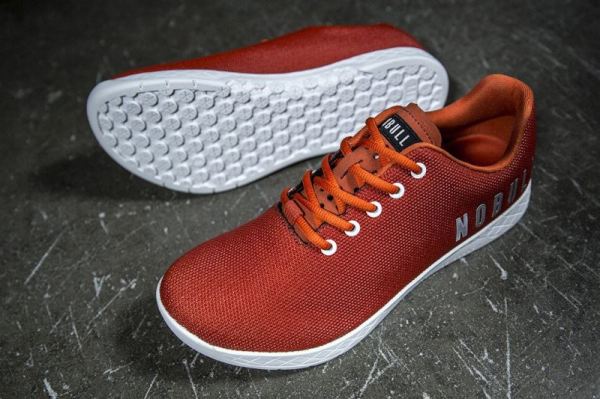 NOBULL MEN'S SHOES BURNT ORANGE TRAINER | STYLISH OUTLET - Click Image to Close