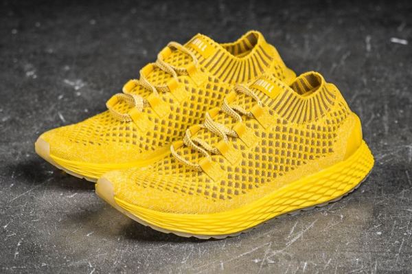 NOBULL WOMEN'S SHOES LEMON DROP KNIT RUNNER | CANADA OUTLET