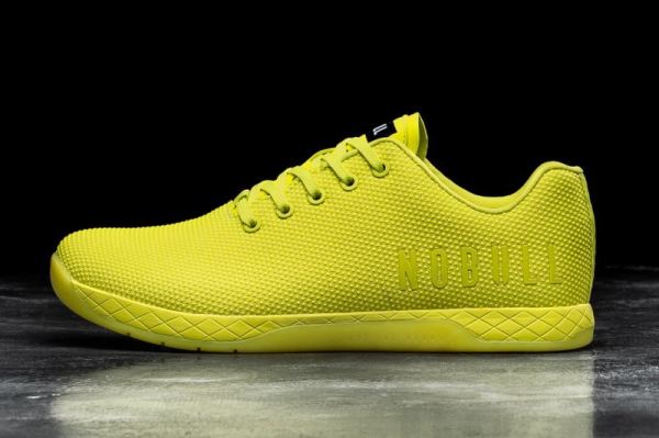 NOBULL MEN'S SHOES NEON YELLOW TRAINER | STYLISH OUTLET - Click Image to Close