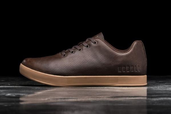 NOBULL WOMEN'S SHOES BROWN LEATHER TRAINER | CANADA OUTLET