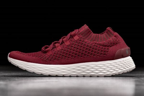 NOBULL MEN'S SHOES CRIMSON KNIT RUNNER | STYLISH OUTLET